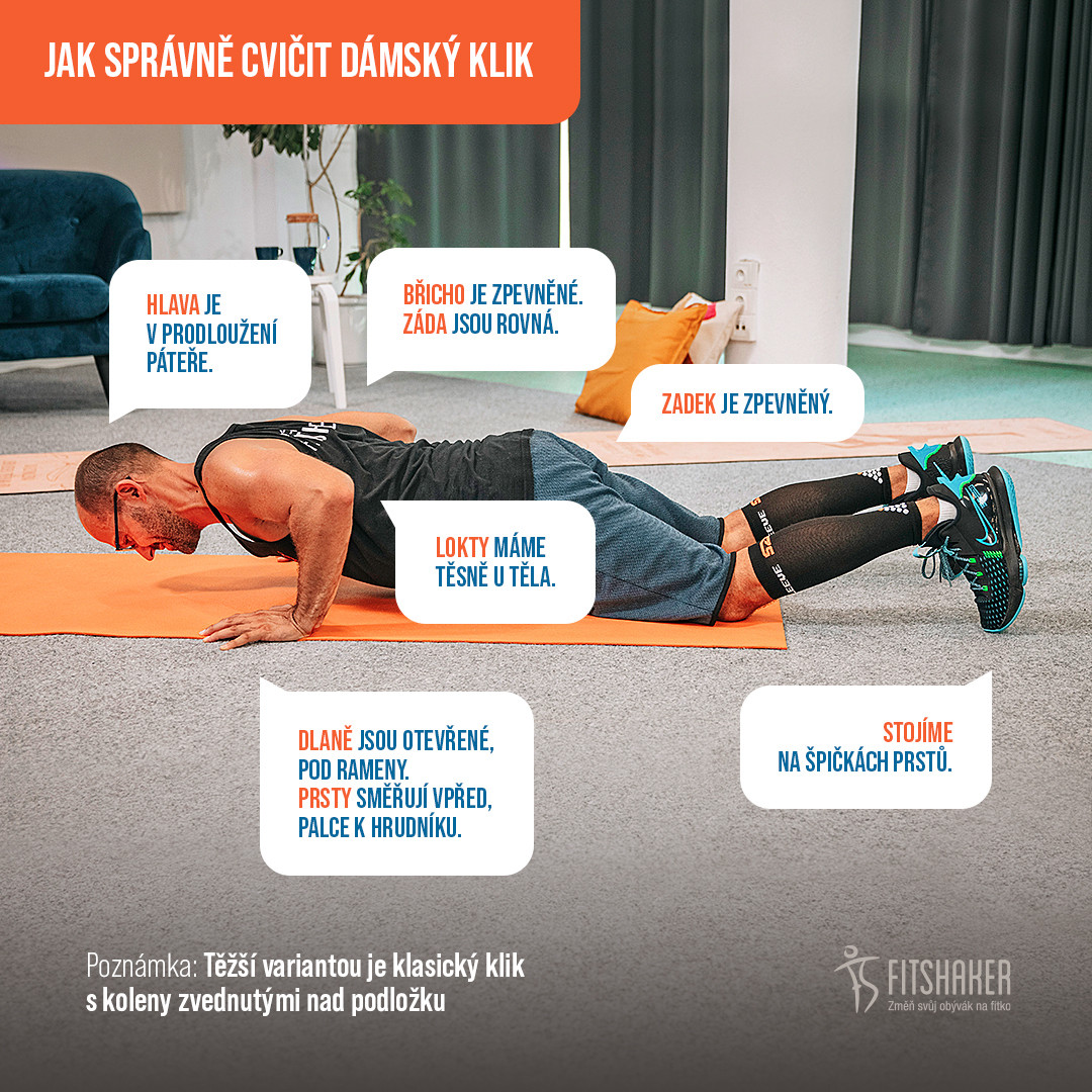Jak Spr vn Cvi it D ep Plank Nebo D msk Klik Fitshaker Jak Spr vn Cvi it D ep Plank Nebo D msk Klik Fitshaker